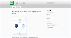 Desktop Screenshot of blog.covecube.com