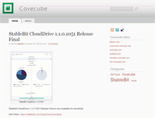 Tablet Screenshot of blog.covecube.com